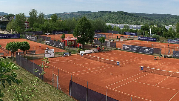 Tennisplätze des TC Schorndorf